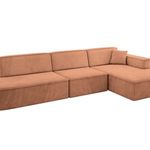 Narożnik prawostronny bez funkcji spania IREA-L2-v4 327x165x77 Morelowy 807603 Narożnik prawostronny bez funkcji spania IREA-L2-v4 327x165x77 Morelowy 807603