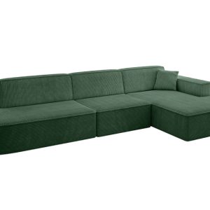 Narożnik prawostronny bez funkcji spania IREA-L2-v4 327x165x77 Zielony 775293 Narożnik prawostronny bez funkcji spania IREA-L2-v4 327x165x77 Zielony 775293