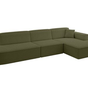 Narożnik prawostronny bez funkcji spania IREA-L2-v4 327x165x77 Zielony 775237 Narożnik prawostronny bez funkcji spania IREA-L2-v4 327x165x77 Zielony 775237