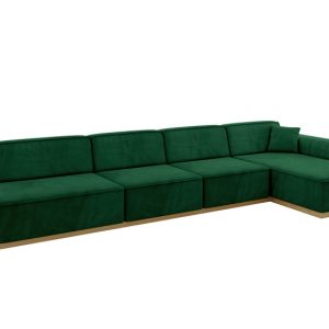 Narożnik prawostronny bez funkcji spania IREA-L3-v2 412x165x80 Brązowy 807630