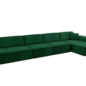Narożnik prawostronny bez funkcji spania IREA-L3-v3 412x165x77 Brązowy 807614 Narożnik prawostronny bez funkcji spania IREA-L3-v3 412x165x77 Brązowy 807614