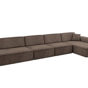 Narożnik prawostronny bez funkcji spania IREA-L3-v3 412x165x77 Brązowy 775531 Narożnik prawostronny bez funkcji spania IREA-L3-v3 412x165x77 Brązowy 775531
