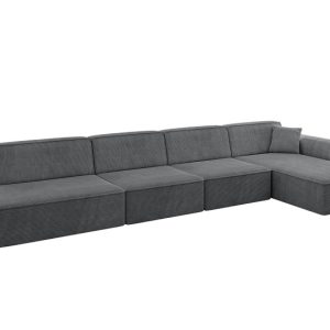Narożnik prawostronny bez funkcji spania IREA-L3-v3 412x165x77 Ciemnoszary 775520 Narożnik prawostronny bez funkcji spania IREA-L3-v3 412x165x77 Ciemnoszary 775520