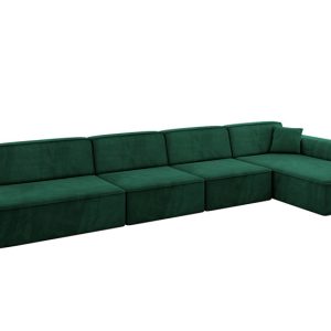 Narożnik prawostronny bez funkcji spania IREA-L3-v3 412x165x77 Zielony 775529 Narożnik prawostronny bez funkcji spania IREA-L3-v3 412x165x77 Zielony 775529