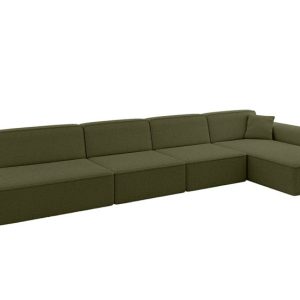 Narożnik prawostronny bez funkcji spania IREA-L3-v3 412x165x77 Zielony 775519 Narożnik prawostronny bez funkcji spania IREA-L3-v3 412x165x77 Zielony 775519