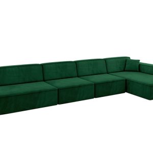 Narożnik prawostronny bez funkcji spania IREA-L3-v4 412x165x77 Brązowy 807763 Narożnik prawostronny bez funkcji spania IREA-L3-v4 412x165x77 Brązowy 807763