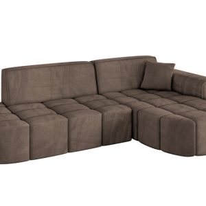 Narożnik prawostronny bez funkcji spania LIVO-L1 – 252x173x79,5 Brązowy 796083 Narożnik prawostronny bez funkcji spania LIVO-L1 – 252x173x79,5 Brązowy 796083