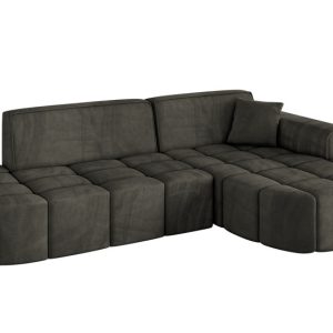 Narożnik prawostronny bez funkcji spania LIVO-L1 – 252x173x79,5 Czarny 795919 Narożnik prawostronny bez funkcji spania LIVO-L1 – 252x173x79,5 Czarny 795919