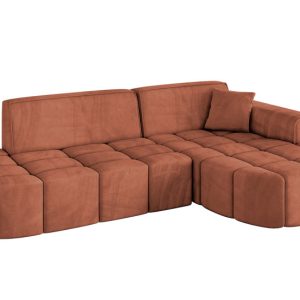 Narożnik prawostronny bez funkcji spania LIVO-L1 – 252x173x79,5 Morelowy 795905 Narożnik prawostronny bez funkcji spania LIVO-L1 – 252x173x79,5 Morelowy 795905