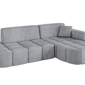 Narożnik prawostronny bez funkcji spania LIVO-L1 – 252x173x79,5 Szary 795948 Narożnik prawostronny bez funkcji spania LIVO-L1 – 252x173x79,5 Szary 795948