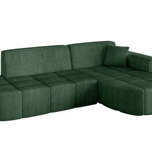 Narożnik prawostronny bez funkcji spania LIVO-L1 – 252x173x79,5 Zielony 796033 Narożnik prawostronny bez funkcji spania LIVO-L1 – 252x173x79,5 Zielony 796033