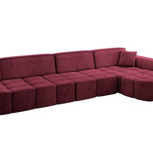 Narożnik prawostronny bez funkcji spania LIVO-L2 – 337x173x79,5 Bordowy 796057 Narożnik prawostronny bez funkcji spania LIVO-L2 – 337x173x79,5 Bordowy 796057