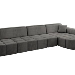 Narożnik prawostronny bez funkcji spania LIVO-L2 337x173x79,5 Grafitowy 796169 Narożnik prawostronny bez funkcji spania LIVO-L2 337x173x79,5 Grafitowy 796169