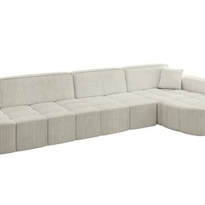 Narożnik prawostronny bez funkcji spania LIVO-L2 337x173x79,5 Kremowy 795958 Narożnik prawostronny bez funkcji spania LIVO-L2 337x173x79,5 Kremowy 795958