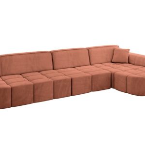 Narożnik prawostronny bez funkcji spania LIVO-L2 – 337x173x79,5 Morelowy 796109 Narożnik prawostronny bez funkcji spania LIVO-L2 – 337x173x79,5 Morelowy 796109