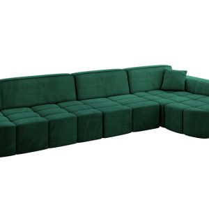 Narożnik prawostronny bez funkcji spania LIVO-L2 – 337x173x79,5 Zielony 796097 Narożnik prawostronny bez funkcji spania LIVO-L2 – 337x173x79,5 Zielony 796097