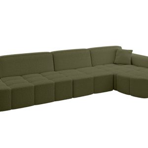 Narożnik prawostronny bez funkcji spania LIVO-L2 – 337x173x79,5 Zielony 796080 Narożnik prawostronny bez funkcji spania LIVO-L2 – 337x173x79,5 Zielony 796080