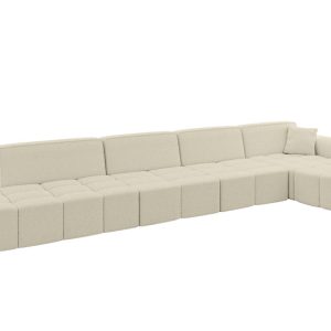 Narożnik prawostronny bez funkcji spania LIVO-L3 – 422x173x79,5 Beżowy 795917 Narożnik prawostronny bez funkcji spania LIVO-L3 – 422x173x79,5 Beżowy 795917