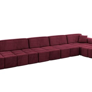 Narożnik prawostronny bez funkcji spania LIVO-L3 – 422x173x79,5 Bordowy 795956 Narożnik prawostronny bez funkcji spania LIVO-L3 – 422x173x79,5 Bordowy 795956