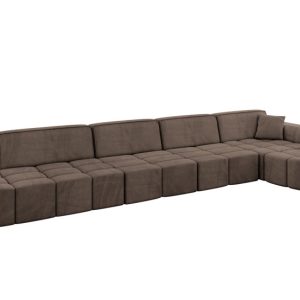 Narożnik prawostronny bez funkcji spania LIVO-L3 – 422x173x79,5 Brązowy 795926 Narożnik prawostronny bez funkcji spania LIVO-L3 – 422x173x79,5 Brązowy 795926