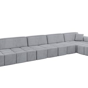 Narożnik prawostronny bez funkcji spania LIVO-L3 – 422x173x79,5 Szary 796103