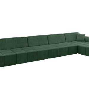 Narożnik prawostronny bez funkcji spania LIVO-L3 – 422x173x79,5 Zielony 796055