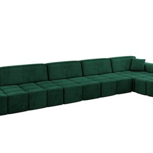 Narożnik prawostronny bez funkcji spania LIVO-L3 – 422x173x79,5 Zielony 795930