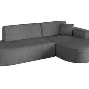 Narożnik prawostronny bez funkcji spania MARI-L1 243x171x79,5 Ciemnoszary 525068
