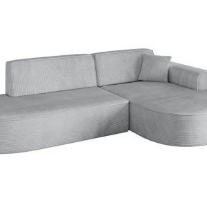 Narożnik prawostronny bez funkcji spania MARI-L1 243x171x79,5 cm Szary 525159 Narożnik prawostronny bez funkcji spania MARI-L1 243x171x79,5 cm Szary 525159