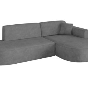Narożnik prawostronny bez funkcji spania MARI-L1 243x171x79,5 cm Szary 710644 Narożnik prawostronny bez funkcji spania MARI-L1 243x171x79,5 cm Szary 710644