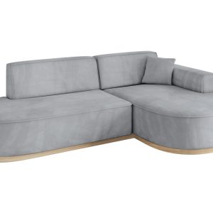 Narożnik prawostronny bez funkcji spania MARI-L1-v1 243x171x83 cm Szary 729216 Narożnik prawostronny bez funkcji spania MARI-L1-v1 243x171x83 cm Szary 729216
