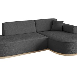 Narożnik prawostronny bez funkcji spania MARI-L1-v1 243x171x83 cm Szary 729180 Narożnik prawostronny bez funkcji spania MARI-L1-v1 243x171x83 cm Szary 729180