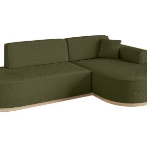 Narożnik prawostronny bez funkcji spania MARI-L1-v1 243x171x83 cm Zielony 729278 Narożnik prawostronny bez funkcji spania MARI-L1-v1 243x171x83 cm Zielony 729278
