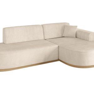 Narożnik prawostronny bez funkcji spania MARI-L1-v2 243x171x83 cm Beżowy 729390 Narożnik prawostronny bez funkcji spania MARI-L1-v2 243x171x83 cm Beżowy 729390