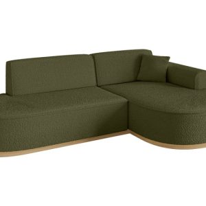 Narożnik prawostronny bez funkcji spania MARI-L1-v2 243x171x83 cm Zielony 729220 Narożnik prawostronny bez funkcji spania MARI-L1-v2 243x171x83 cm Zielony 729220