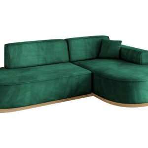 Narożnik prawostronny bez funkcji spania MARI-L1-v2 243x171x83 cm Zielony 729208 Narożnik prawostronny bez funkcji spania MARI-L1-v2 243x171x83 cm Zielony 729208