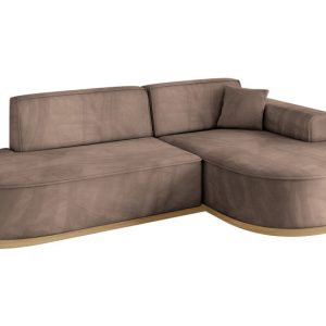 Narożnik prawostronny bez funkcji spania MARI-L1-v2 243x171x83cm Brązowy 729440 Narożnik prawostronny bez funkcji spania MARI-L1-v2 243x171x83cm Brązowy 729440