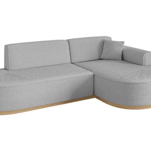 Narożnik prawostronny bez funkcji spania MARI-L1-v2 243x171x83cm Jasnoszary 729289 Narożnik prawostronny bez funkcji spania MARI-L1-v2 243x171x83cm Jasnoszary 729289