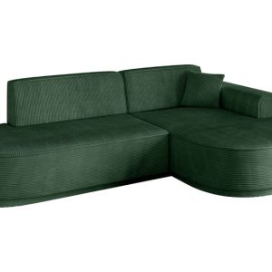 Narożnik prawostronny bez funkcji spania MARI-L1-v3 243x171x83 cm Zielony 769490 Narożnik prawostronny bez funkcji spania MARI-L1-v3 243x171x83 cm Zielony 769490