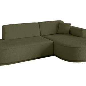 Narożnik prawostronny bez funkcji spania MARI-L1-v3 243x171x83 cm Zielony 769513 Narożnik prawostronny bez funkcji spania MARI-L1-v3 243x171x83 cm Zielony 769513