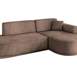 Narożnik prawostronny bez funkcji spania MARI-L1-v3 243x171x83cm Brązowy 769367 Narożnik prawostronny bez funkcji spania MARI-L1-v3 243x171x83cm Brązowy 769367