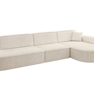 Narożnik prawostronny bez funkcji spania MARI-L2 328x171x79,5 cm Beżowy 525128 Narożnik prawostronny bez funkcji spania MARI-L2 328x171x79,5 cm Beżowy 525128