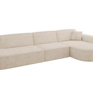Narożnik prawostronny bez funkcji spania MARI-L2 328x171x79,5 cm Beżowy 710655 Narożnik prawostronny bez funkcji spania MARI-L2 328x171x79,5 cm Beżowy 710655