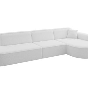Narożnik prawostronny bez funkcji spania MARI-L2 328x171x79,5 cm Biały 525050 Narożnik prawostronny bez funkcji spania MARI-L2 328x171x79,5 cm Biały 525050