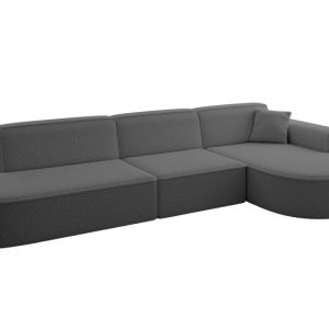 Narożnik prawostronny bez funkcji spania MARI-L2 328x171x79,5 cm Szary 525085 Narożnik prawostronny bez funkcji spania MARI-L2 328x171x79,5 cm Szary 525085