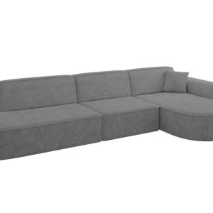 Narożnik prawostronny bez funkcji spania MARI-L2 328x171x79,5 cm Szary 710616 Narożnik prawostronny bez funkcji spania MARI-L2 328x171x79,5 cm Szary 710616