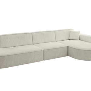Narożnik prawostronny bez funkcji spania MARI-L2 328x171x79,5cm Kremowy 525067 Narożnik prawostronny bez funkcji spania MARI-L2 328x171x79,5cm Kremowy 525067