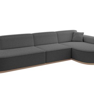 Narożnik prawostronny bez funkcji spania MARI-L2-v1 328x171x83 cm Szary 729335 Narożnik prawostronny bez funkcji spania MARI-L2-v1 328x171x83 cm Szary 729335