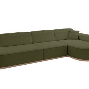 Narożnik prawostronny bez funkcji spania MARI-L2-v1 328x171x83 cm Zielony 729371 Narożnik prawostronny bez funkcji spania MARI-L2-v1 328x171x83 cm Zielony 729371