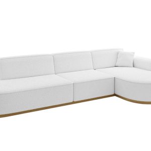 Narożnik prawostronny bez funkcji spania MARI-L2-v2 328x171x83 cm Biały 729321 Narożnik prawostronny bez funkcji spania MARI-L2-v2 328x171x83 cm Biały 729321